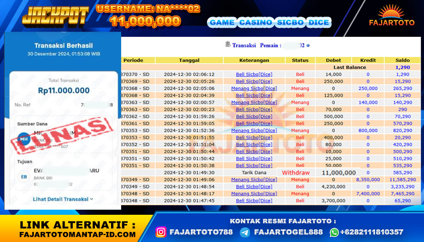 fajartoto-jackpot-casino-sicbo-dice-rp11000000--lunas--05-07-22-2024-12-30