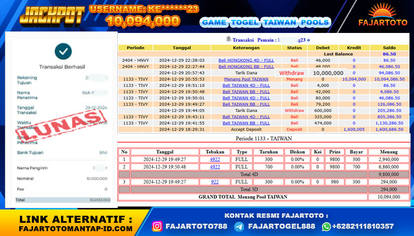 fajartoto-jackpot-togel-taiwan-pools-rp10094000--lunas--05-13-53-2024-12-30